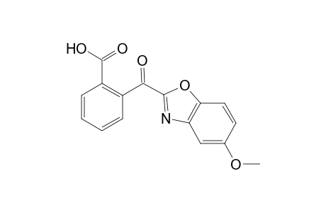 2-[2-(5-Methoxybenzoxazolyl)carbonyl]benzoic acid