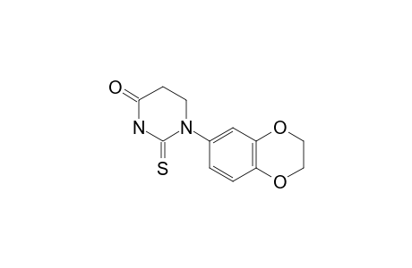 1-(2,3-dihydro-1,4-benzodioxin-7-yl)-2-sulfanylidene-1,3-diazinan-4-one