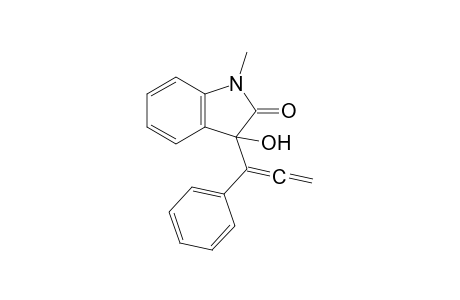 1-methyl-3-oxidanyl-3-(1-phenylpropa-1,2-dienyl)indol-2-one