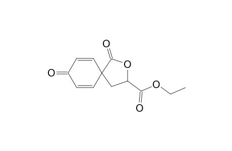 1,8-DIOXO-2-OXASPIRO-[4,5]-DECA-6,9-DIEN-3-CARBONSAEUREETHYLESTER