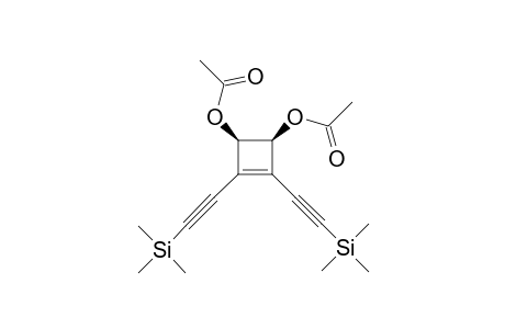 CIS-3,4-DIACETOXY-1,2-BIS-[(TRIMETHYLSILYL)-ETHYNYL]-1-CYCLOBUTENE