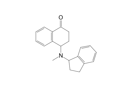 4-[2,3-Dihydro-1H-1-indenyl(methyl)amino]-1,2,3,4-tetrahydro-1-naphthalenone