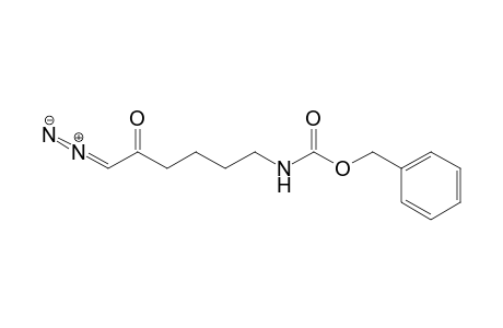 1-Diazo-6-(benzyloxycarbonylamino)hexan-2-one