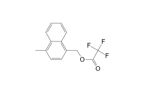 Acetic acid, trifluoro-, (4-methyl-1-naphthalenyl)methyl ester