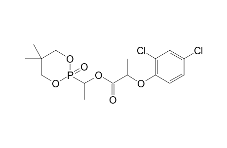 2-(2,4-Dichlorophenoxyisopropionyloxy)(methyl)methyl-5,5-dimethyl-1,3,2-dioxaphospha-2-onephosphonic acid ester