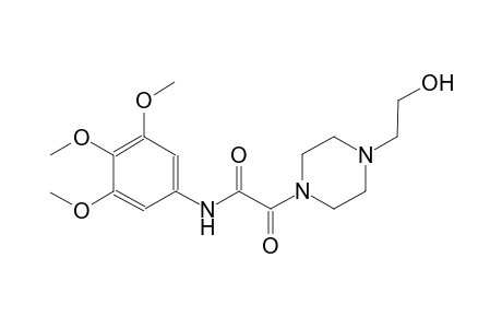 1-piperazineacetamide, 4-(2-hydroxyethyl)-alpha-oxo-N-(3,4,5-trimethoxyphenyl)-