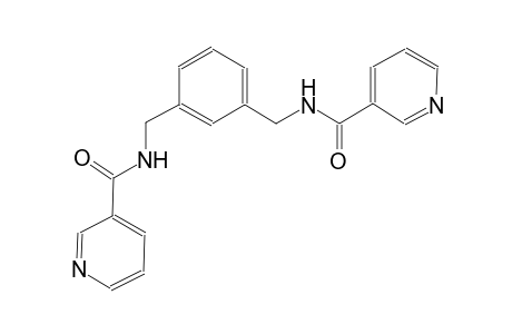 N-(3-{[(3-pyridinylcarbonyl)amino]methyl}benzyl)nicotinamide
