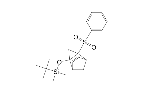 2-(Phenylsulfonyl)-4-((1,1,-dimethylethyl)dimethylsiloxy)tricyclo[3.2.1.0(2,4)]oct-6-ene