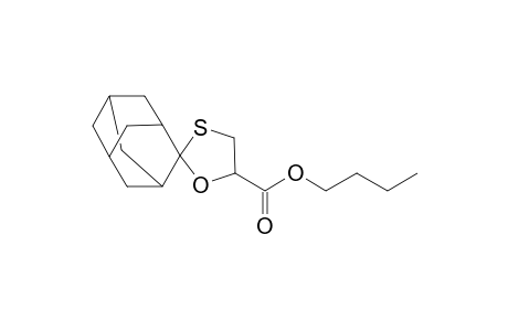 Butyl spiro[adamantane-2,2'-(1,3)-dithiolane]-5'-carboxylate