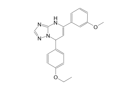 7-(4-ethoxyphenyl)-5-(3-methoxyphenyl)-4,7-dihydro[1,2,4]triazolo[1,5-a]pyrimidine