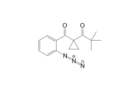 1-(1-(2-azidobenzoyl)cyclopropyl)-2,2-dimethylpropan-1-one
