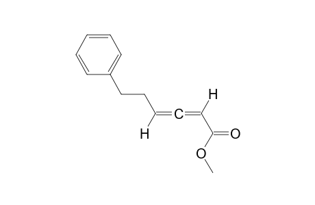 Methyl (aS)-4-(2-phenyl)ethyl-2,3-allenoate