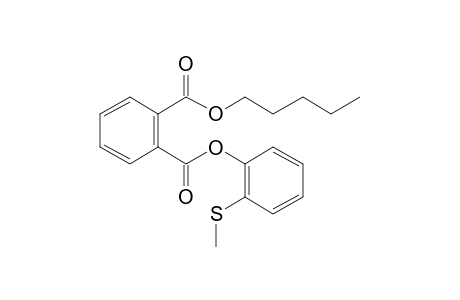 Phthalic acid, 2-(methylthio)phenyl pentyl ester