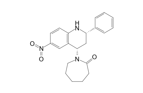 cis-4-(2-Oxoazepan-1-yl)-6-nitro-2-phenyl-1,2,3,4-tetrahydroquinoline