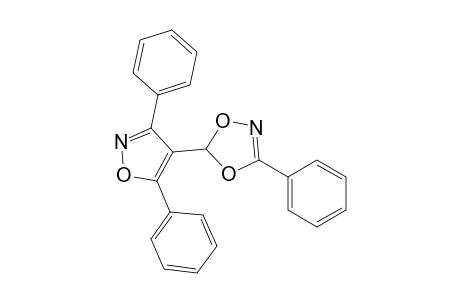1,4,2-Dioxazole, 5-(3,5-diphenyl-4-isoxazolyl)-3-phenyl-