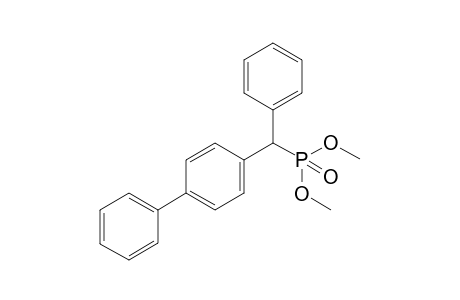 Dimethyl ([1,1'-biphenyl]-4-yl(phenyl)methyl)phosphonate
