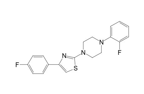 1-(2-Fluorophenyl)-4-[4-(4-fluorophenyl)-1,3-thiazol-2-yl]piperazine