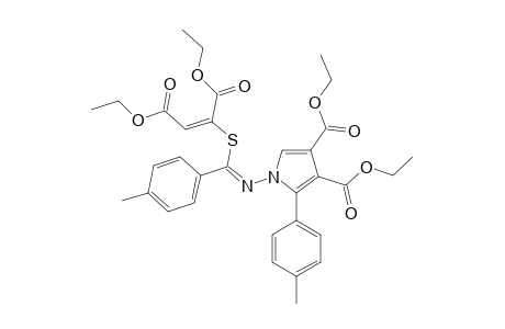 DIETHYL-1[(Z)-1,2-DIETHOXYCARBONYLVINYLTHIO]-1-(4-METHYLPHENYL)-METHYLIDENEAMINO]-2-(4-METHYLPHENYL)-1H-PYRROLE-3,4-DICARBOXYLATE