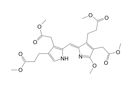 1H-Pyrrole-3-propanoic acid, 5-[[5-methoxy-4-(2-methoxy-2-oxoethyl)-3-(3-methoxy-3-oxopropyl)-2H-pyrrol-2-ylidene]methyl]-4-(2-methoxy-2-oxoethyl)-, methyl ester, (Z)-