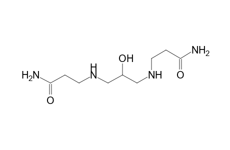 Propanamide, 3,3'-[(2-hydroxy-1,3-propanediyl)diimino]bis-