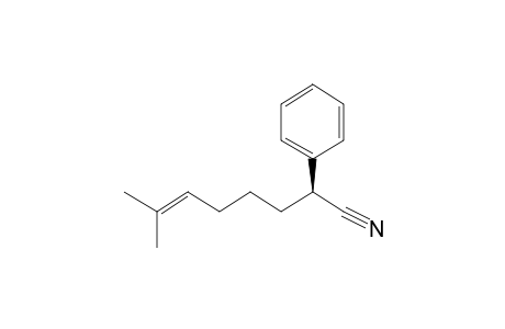 (S)-7-Methyl-2-phenyloct-6-enenitrile