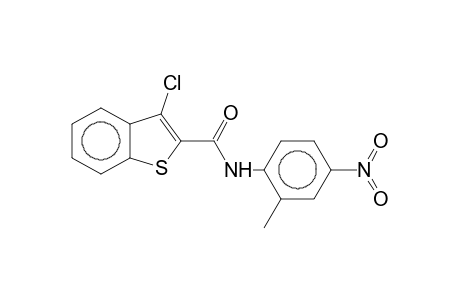 3-Chloro-N-(2-methyl-4-nitrophenyl)-2-thianaphthenecarboxamide