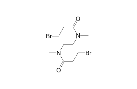 3-Bromo-N-[2-(3-bromo-N-methylpropanamido)ethyl]-N-methylpropanamide