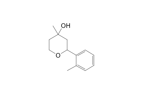 cis-4-methyl-2-(o-tolyl)tetrahydropyran-4-ol