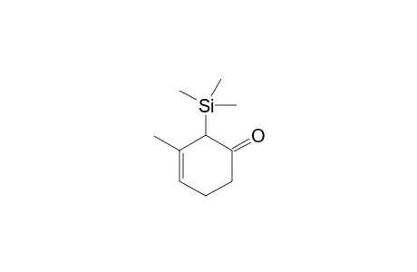 2-Trimethylsilyl-3-methylcyclohexenone