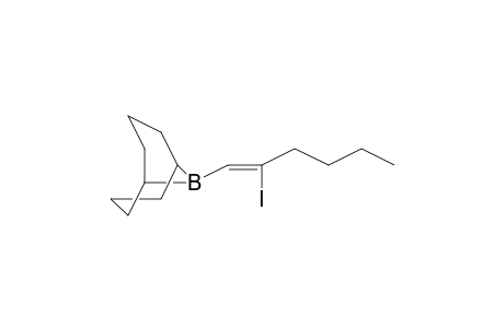 9-[(1Z)-2-Iodo-1-hexenyl]-9-borabicyclo[3.3.1]nonane