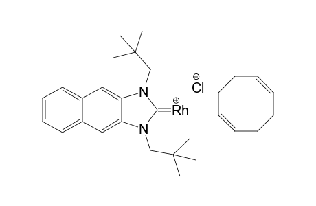 (1,3-Dineopentylnaphtho[2,3-d]imidazol-2-ylidene)rhodium(1,5-cyclooctadiene) chloride