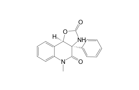 (3aR,9bR)3,3a,5,9b-Tetrahydro-5-methyl-3a-phenyl[1,3]oxazolo[4,5-c]quinoline-2,4-dione
