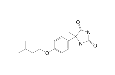 5-[4-(Isopentyloxy)phenyl]-5-methyl-2,4-imidazolidinedione