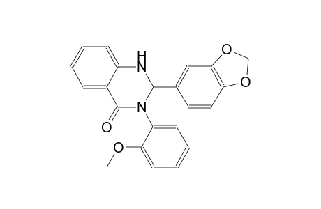 2-(1,3-benzodioxol-5-yl)-3-(2-methoxyphenyl)-2,3-dihydro-4(1H)-quinazolinone
