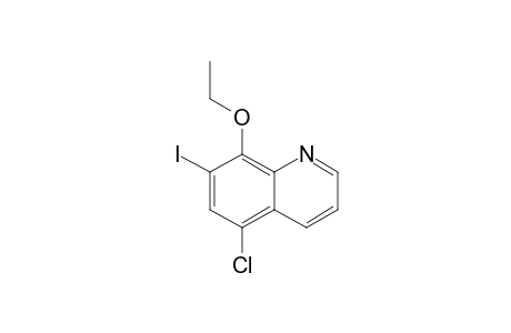 5-Chloranyl-8-ethoxy-7-iodanyl-quinoline