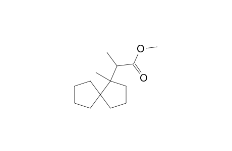 methyl 2-(1-methylspiro[4.4]nonan-1-yl)propanoate