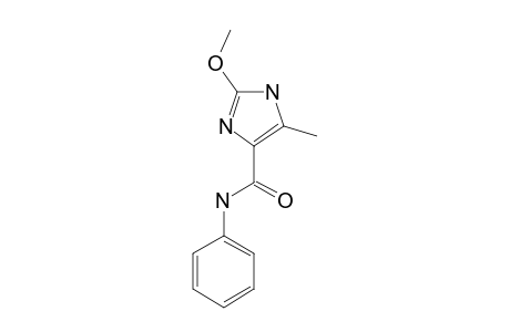 2-METHOXY-5-METHYL-N-PHENYL-1H-IMIDAZOLE-CARBOXAMIDE