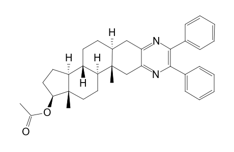 (2',3'-Diphenylpyrazino)androstane