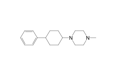 Piperazine, 1-methyl-4-(4-phenylcyclohexyl)-