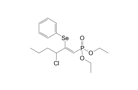 Diethyl[(Z)-3-Chloro-2-(phenylselanyl)-1-hexenyl]phosphonate