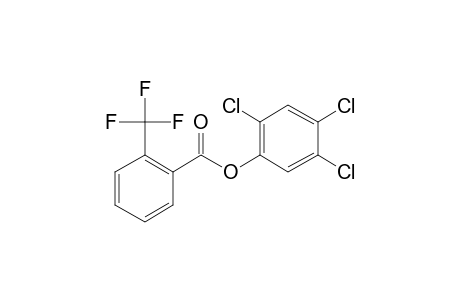 2-Trifluoromethylbenzoic acid, 2,4,5-trichlorophenyl ester