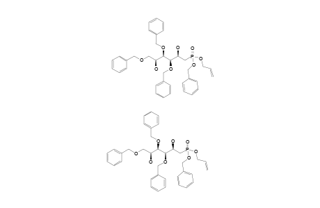 1-(ALLYLBENZYL)-3,4,6-TRI-O-BENZYL-D-GLUCITYL-PHOSPHONATE