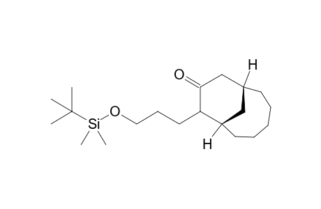 (1R*,7S*)-8-[3'-(tert-Butyldimethylsiloxy)propyl]bicyclo[5.3.1]undecan-9-one