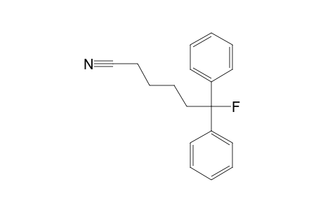 6-FLUORO-6,6-DIPHENYLHEXANENITRILE