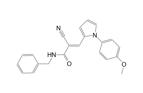(2E)-N-benzyl-2-cyano-3-[1-(4-methoxyphenyl)-1H-pyrrol-2-yl]-2-propenamide