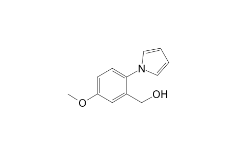 5-Methoxy-2-(1H-pyrrol-1-yl)phenylmethanol