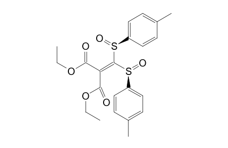 (S,S)-1,1-Bis(ethoxycarbonyl)-2,2-bis-p-tolylsulfinylethene