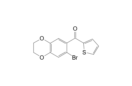 Methanone, (7-bromo-2,3-dihydro-1,4-benzodioxin-6-yl)2-thienyl-