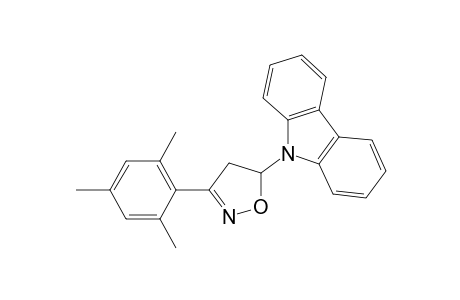5-(9-carbazolyl)-3-(2,4,6-trimethylphenyl)-4,5-dihydroisoxazole