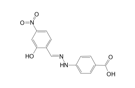 4-[2-(2-hydroxy-4-nitrobenzylidene)hydrazino]benzoic acid
